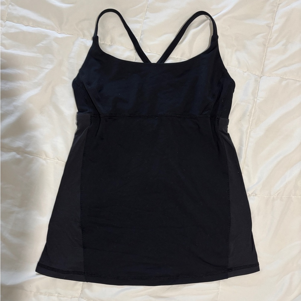 Lululemon Athletica Black Strappy Tank Top